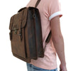 Back pack de piel modelo Josh
