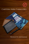 Billetera de piel para caballero modelo Milán