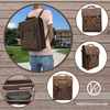 Back pack de piel modelo Josh