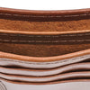 Billetera triple de piel para caballero modelo Palermo