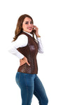 Chaleco de piel para dama